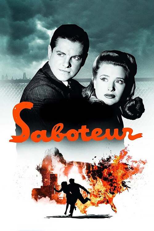 Sabotaż / Saboteur (1942) MULTi.2160p.UHD.BluRay.REMUX.HDR.HEVC.DD.2.0-MR | Lektor i Napisy PL