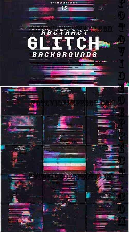 Abstract Glitch Backgrounds - 26494H3