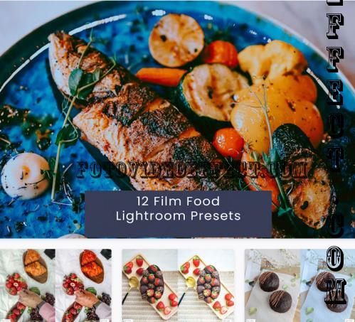 12 Film Food Lightroom Presets - SFU78PB