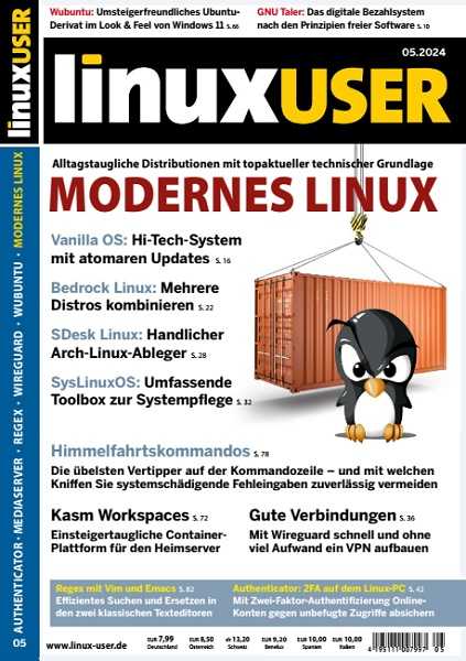 LinuxUser №5 (Mai 2024)
