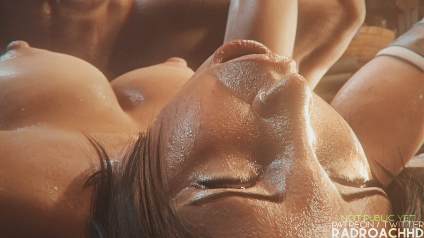 Lara Croft - Womb Raider (RadRoachHD) [2024, 3DCG, Animated, Big Ass, Big Tits, Creampie, Futa,Trans, Handjob, Oral Sex, Parody, Vaginal Sex, WEBRip] [1080p]