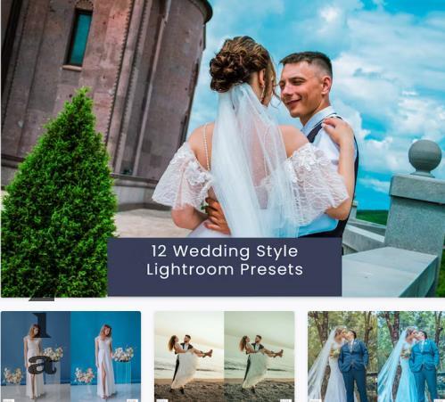 12 Wedding Style Lightroom Presets - UEHC8A9