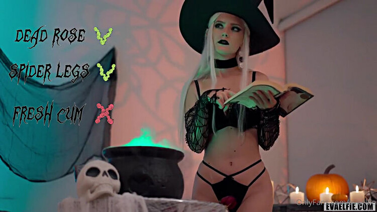 Eva Elfie Halloween Witch Cosplay Sex Video Leaked [HD 720p] 159 MB