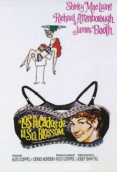 Блаженство миссис Блоссом / The Bliss of Mrs. Blossom (1968) DVDRip