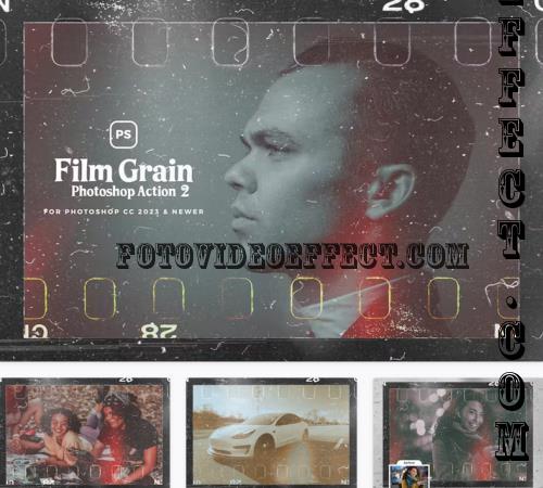 Film Grain 2 Photoshop Action - 138897202