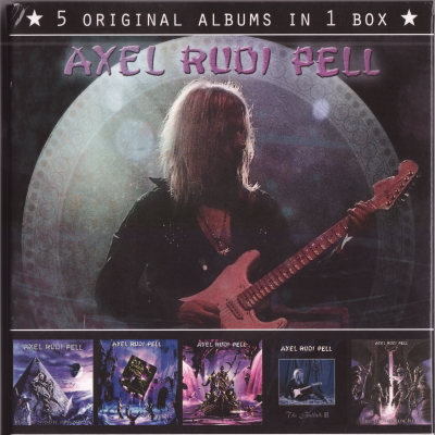 Axel Rudi Pell - 5 original albums in 1 box (1996-2000) [5CD | 2015]