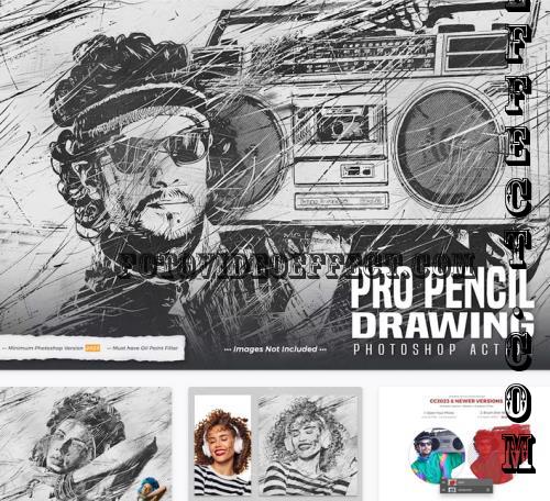Pro Pencil Drawing Action - MHNPBV8