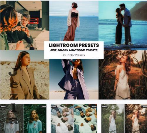 Cine Colors Lightroom Presets - MEECQDX