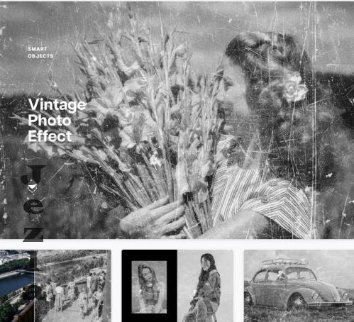 Vintage Grunge Photo Effect - 193964246