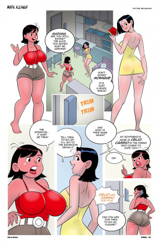 Mark Kleanup - First Date Porn Comics