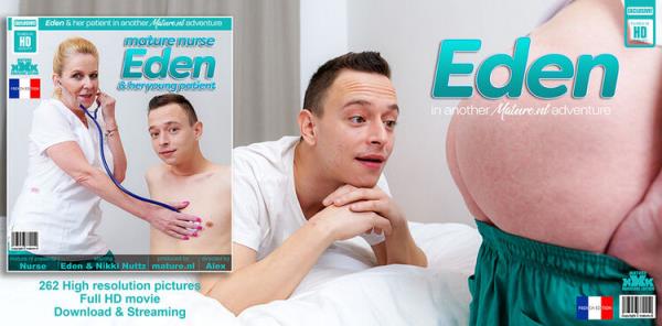 Eden (EU) (49) and Nikki Nuttz (26)  Eden Is a Mature Nurse Who Has The Best Fucking Medicine For Her Younger Patients, And They Love It [Mature.nl/Mature.eu] (FullHD 1080p)