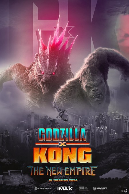 Godzilla x Kong The New Empire (2024) 1080p HQ 10bit AMZN WEBRip HiN-ENG DD+5 1...