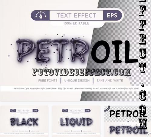 Petroil Editable Text Effect - 194282363