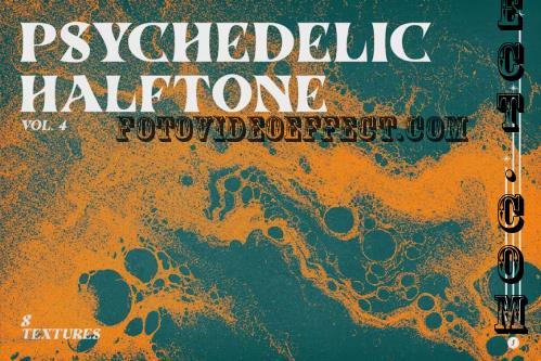 Psychedelic Halftone Textures Vol. 4 - 42AKTTQ