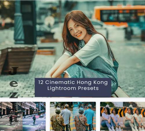 12 Cinematic Hong Kong Lightroom Presets - GBL79H4