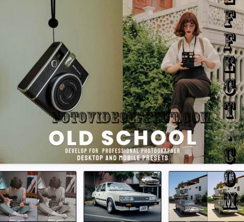 Old School - Desktop & Lightroom Presets - D4SQX5G