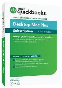 Intuit QuickBooks Mac Plus 2024 v23.0.3 R4 macOS