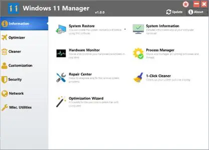 Yamicsoft Windows Manager 2.0.0 (x64) Multilingual