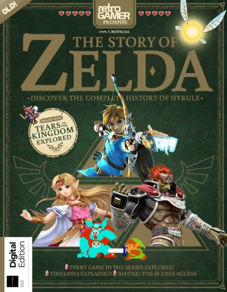 6f6938d0e31825a9a3ea864a280d4482 - Retro Gamer Presents - The Story of Zelda - 2nd Edition - January 2024