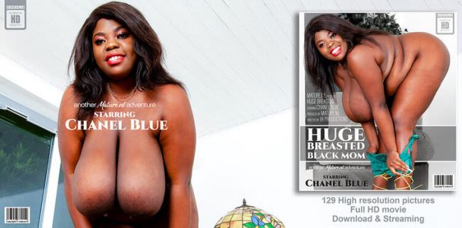 Beautiful Black Mom Has, With Her Huge Tits And Big Ass, a Body For Fun: Chanel Blue (30): FullHD 1080p - 953 MB (Mature.nl)