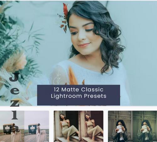 12 Matte Classic Lightroom Presets - PWX3LVX