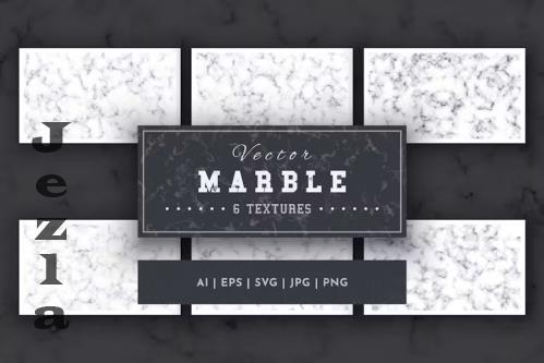 6 Marble Luxury Textures - 176308734