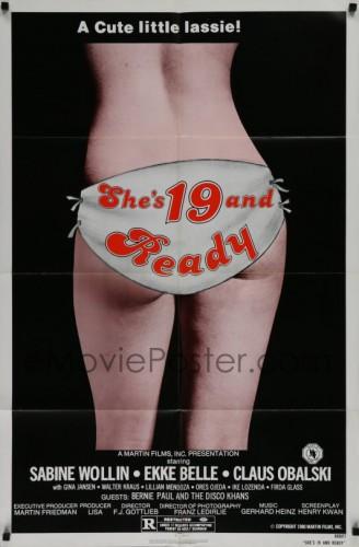 She’s 19 and Ready / Ей 19, и она готова (Franz Josef Gottlieb, Divina-Film, Geiselgasteig Film, Lisa-Film) [1979 г., Erotic, Comedy, DVDRip]