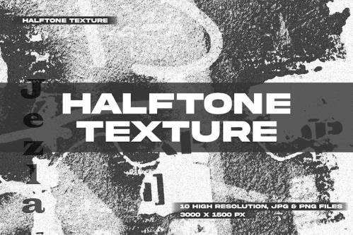 Halftone Texture Background - E66S2WH