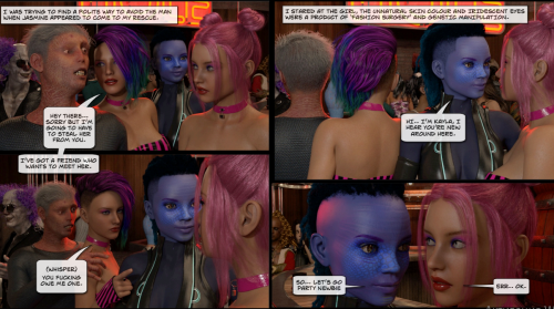 Gonzo Studios - CyberCity - Wildside 2 3D Porn Comic