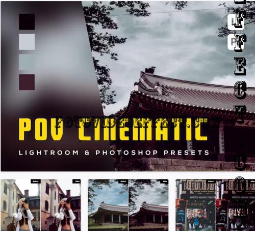 6 POV Cinematic Presets Lightroom and Photoshop - 6GV2RKQ