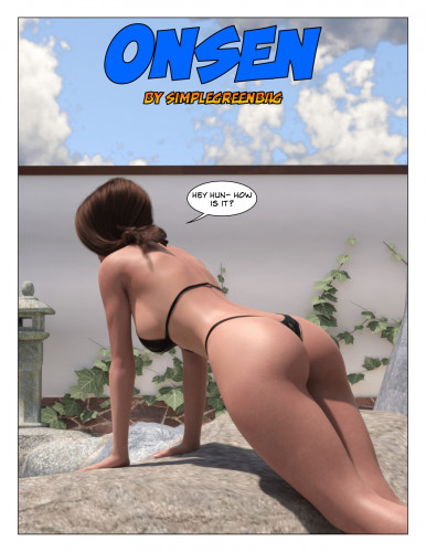 SimpleGreenBag - Onsen 3D Porn Comic