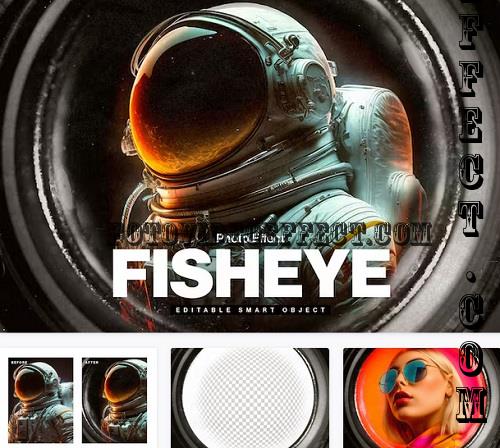 Fisheye Lens Photo Effect Template - VRUA53K