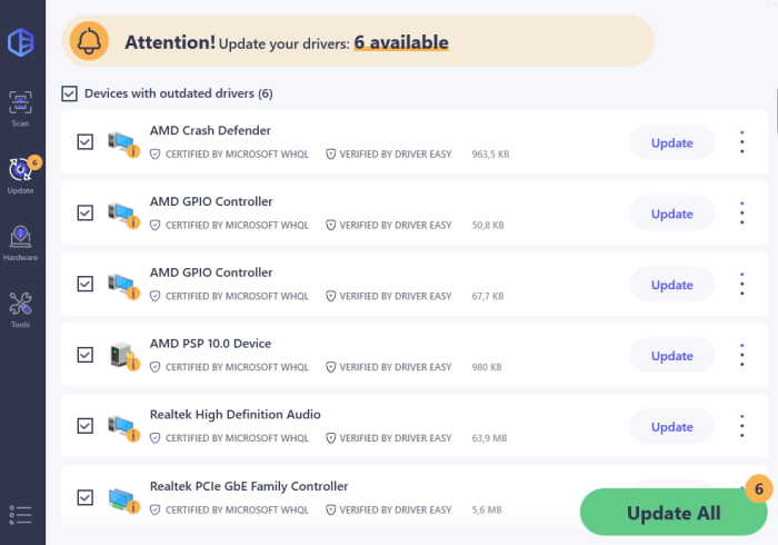 Driver Easy Professional 6.0.0 Build 25691