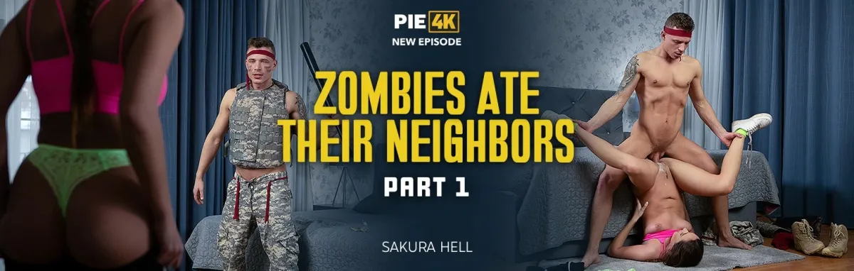[Pie4K.com / Vip4K.com] Sakura Hell ( Zombies Ate Their Neighbors Part 1 )[2024 г., Gonzo, Hardcore, All Sex, POV, 1080p]