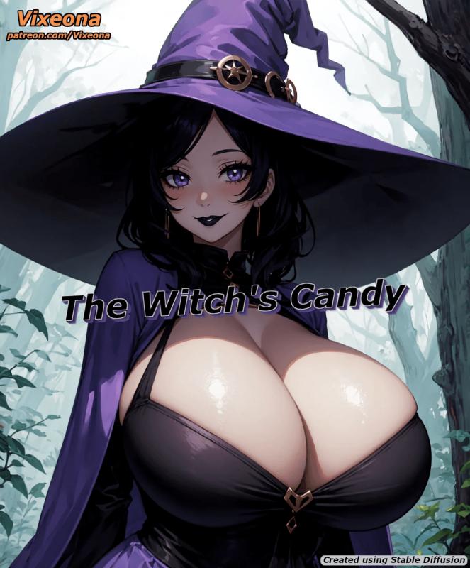 Vixeona - The Witch's Candy Porn Comics