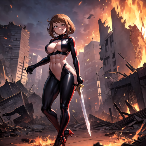 YURIMICX - URARAKA OCHAKO (HERO TO VILLAIN)