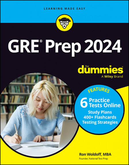 GRE Prep 2025/2026 For Dummies - Ron Woldoff
