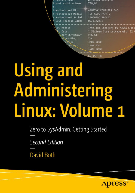 Using and Administering Linux: Volume 1: Zero to SysAdmin: Getting Started - David... Eb591b06c0e17e2b9bc64e6d089f7aee