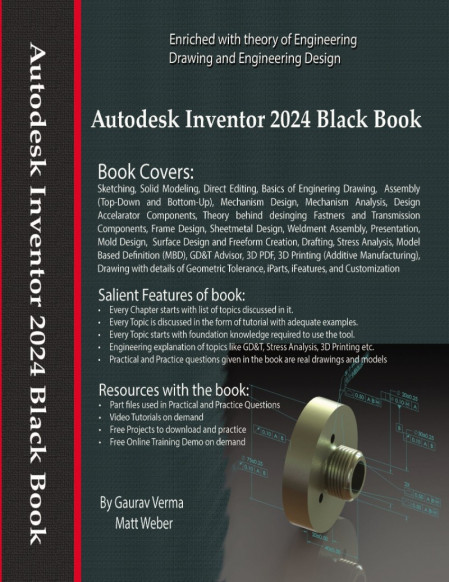 Autodesk Inventor (2025) Black Book - Gaurav Verma 8cff6f3054b7c29652d51ad7a488a78c