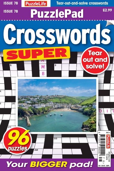 PuzzleLife PuzzlePad Crosswords Super - Issue 78 - May 2024 41441cbcba8c6e1b11a47dee615b2baf