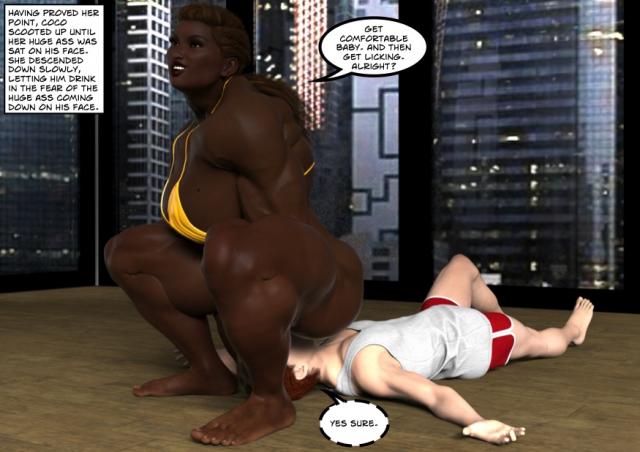 Musclevillegames - MuscleVille Wrestling League 3D Porn Comic