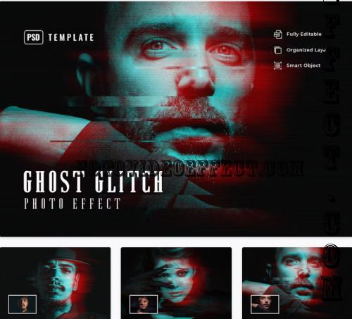 Ghost Glitch Photo Effect - DJ25YE8
