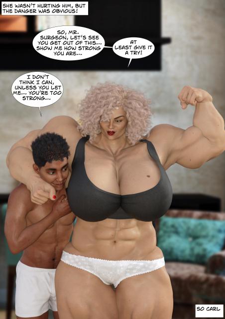 Musclevillegames - The Powerlifter 3D Porn Comic