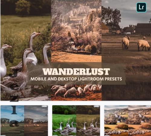 Wanderlust Lightroom Presets Dekstop and Mobile - LH8GUX6