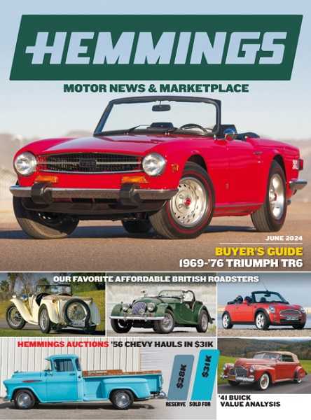 Hemmings Motor News №6 June 2024