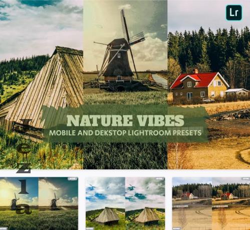 Nature Vibes Lightroom Presets Dekstop and Mobile - E5UYVQM