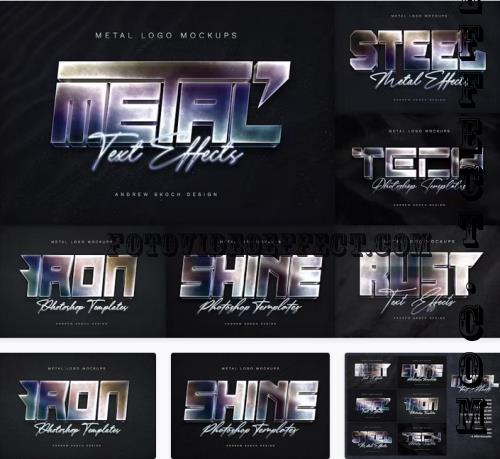 Metal Text and Logo Effects - 92540300