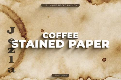 15 Coffee Stained Paper - NGM9S9S