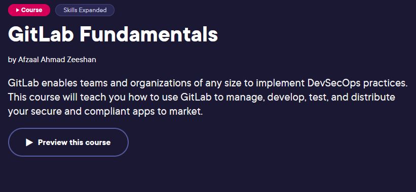 GitLab Fundamentals (2024)