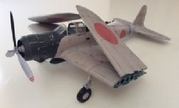 Nakajima B5N2 Bomber Model 12 BI-323 (Inwald Card Models)